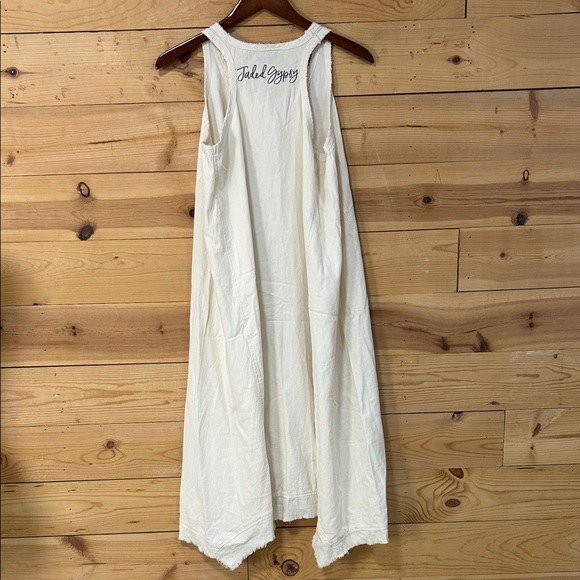 NEW Jaded Gypsy Fruitful Endeavors seed sack sleeveless PAZ tank dress S/M - Picture 12 of 12
